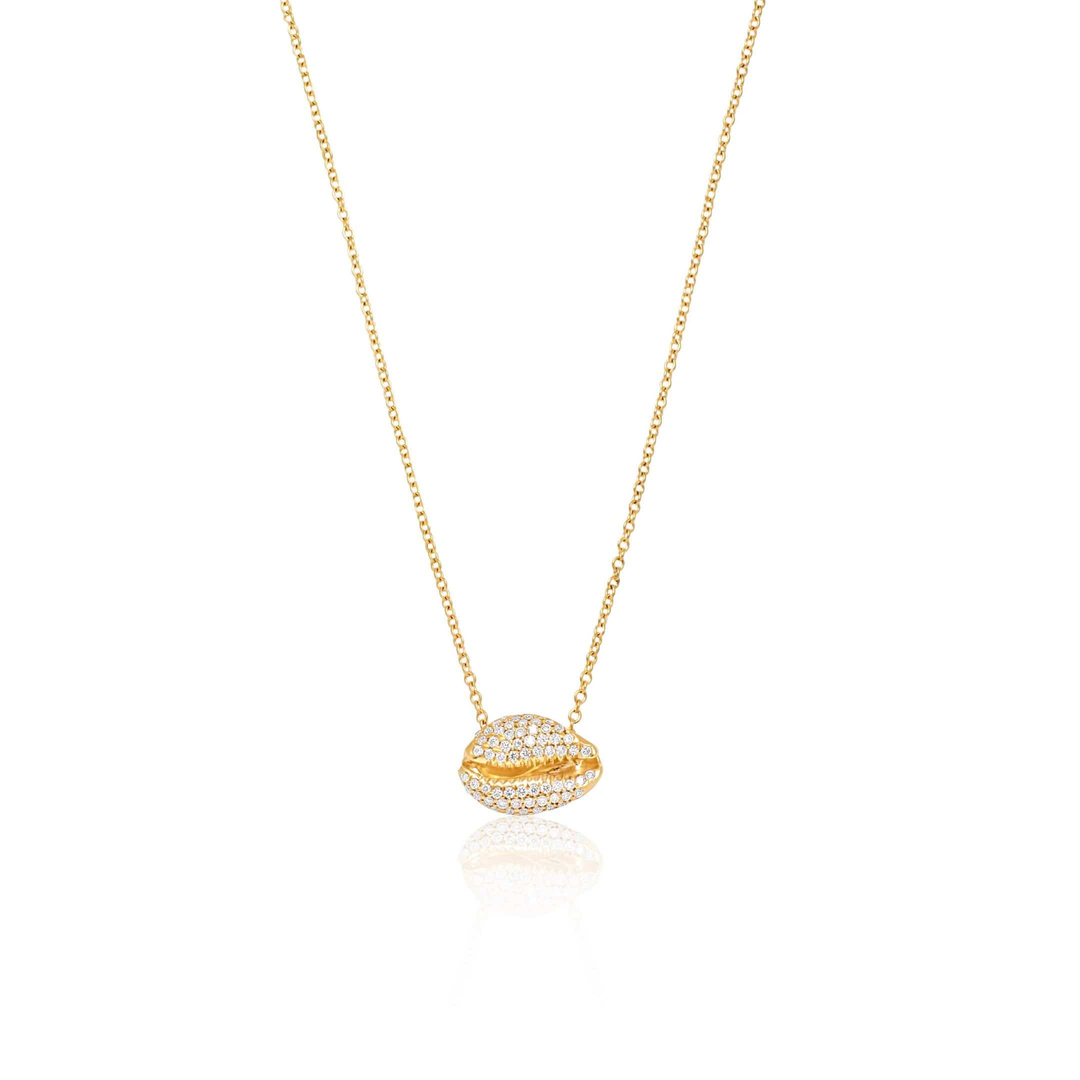 Le Cauri Endiamanté Diamond necklace Full Pave | ALMASIKA