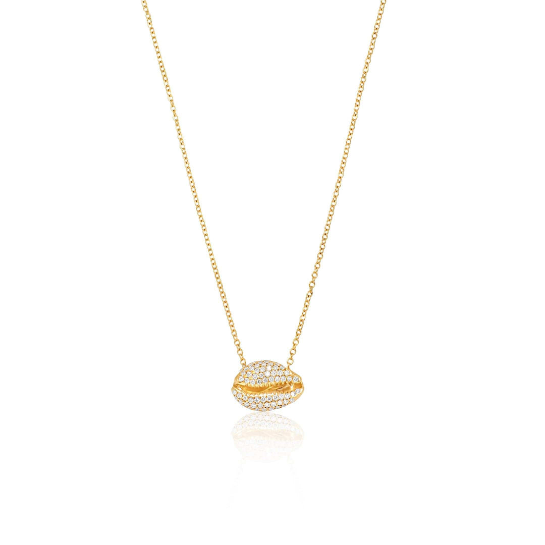 Le Cauri Endiamanté Diamond necklace Full Pave | ALMASIKA